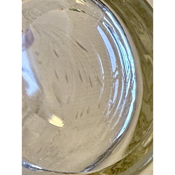 Hand Blown Cocktails Martini Pitcher Clear Cut Glass Vtg - Picture 16 of 16